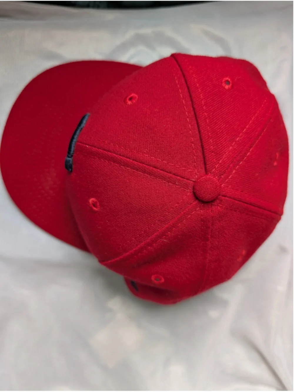 New Era 59FIFTY Cleveland Indians MLB On-Field Fitted Cap Red/Black Size 7 3/8